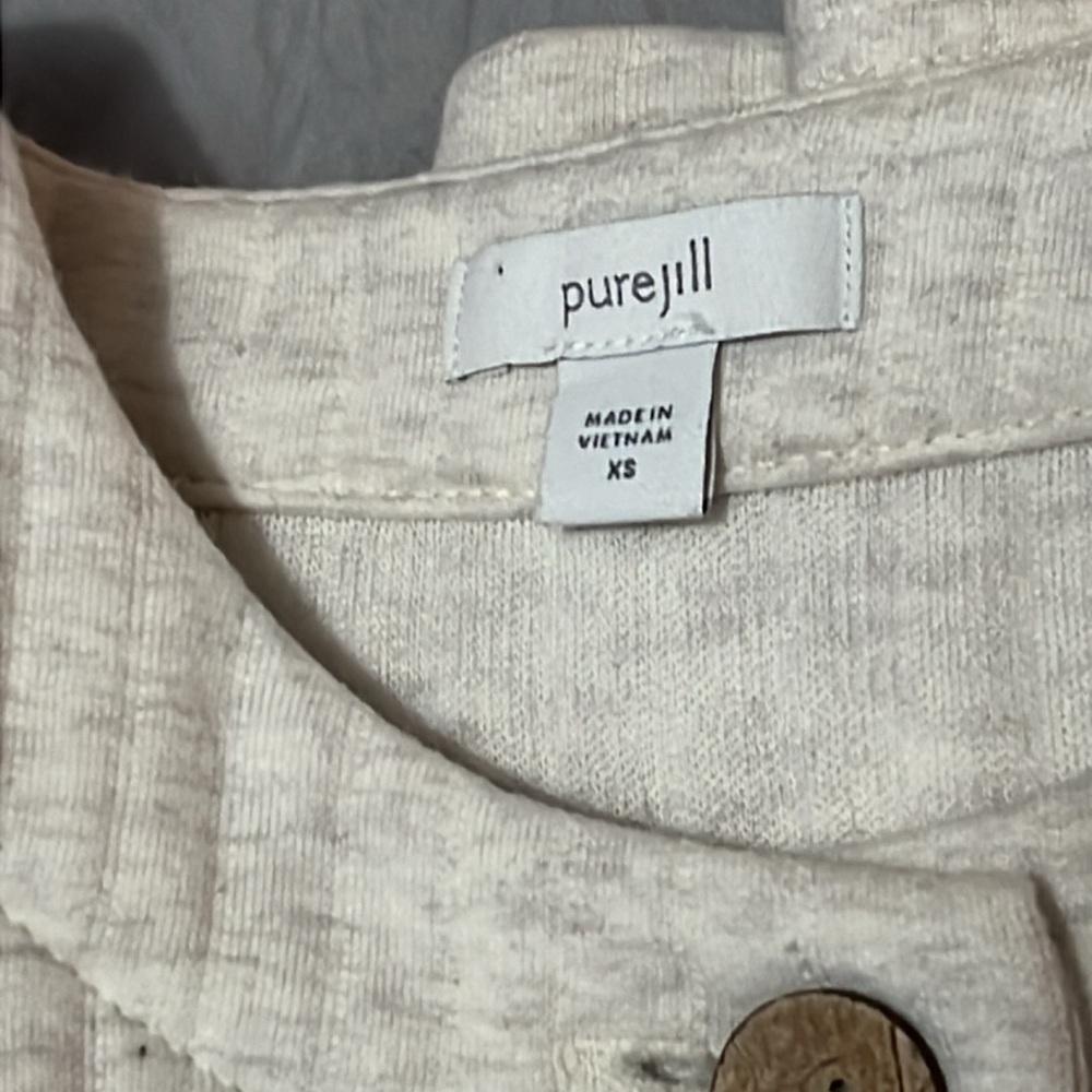 Pure Jill Oatmeal Knit Top - Picture 3 of 4